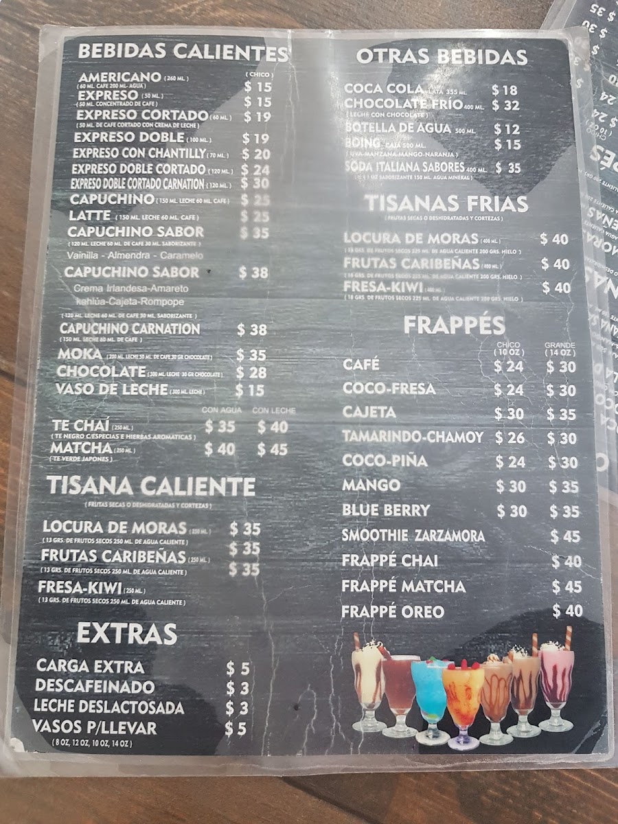 Kiosco Cafe Menu - Image 2