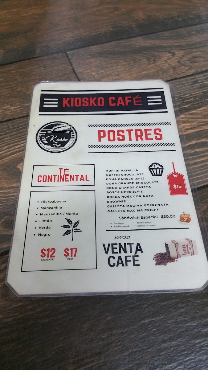 Kiosco Cafe Menu - Image 5